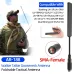 ABBREE AR-188 SMA-Female Tactical Antenna Dual Band 25W UHF/VHF 136-174MHz 400-520MHz High Gain Compatible With Baofeng Radios Enhanced Signal Reception
