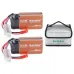ISDT BattAir 2nd Gen 7.4V 900mAh 30C 2S Smart LiPo Battery Wireless APP Control JST Plug for Axial 1/24 SCX24 RC Drones Airplane Cars