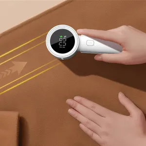 Tevorex Portable Electric Fabric Shaver Cordless USB Rechargeable Hair Ball Remover for Clothes, Blankets & Sofas