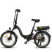 SAMEBIKE JG20-FT 36V 12AH 350W Electric Folding Bicycle 20 Inch 70-80KM Mileage Range Max Load 150KG