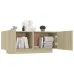 TV Cabinet Sonoma Oak 39.4"x14"x16" Chipboard
