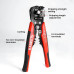 []KAIWEETS KWS-103 Multifunctional Wire Stripper 10-24AWG Stripping 10-22AWG Crimping Adjustable Stopper TPR Handle