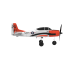 Eachine Mini T-28 Trojan EPP 400mm Wingspan 2.4G 6-Axis Gyro RC Airplane Trainer Fixed Wing RTF Mode 2 One Key Return for Beginner Two Batterries/Three Batterries