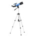 AOMEKIE AO2002 400/70mm Refractor Adult Astronomical Telescope with Phone Adapter Adjustable Tripod and Finder for Beginners and Amateurs to Observe the Moon AO2002