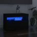 TV Cabinets with LED Lights 2 pcs Black 23.6"x13.8"x15.7