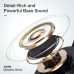 BlitzWolf BW-HP6 Pro Wireless Headset Dual ANC bluetooth Headset -30dB Active Noise Cancelling 40mm Large Drivers AAC Audio Low Latency Portable Headphones with Dual Mic
