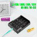 K4 4-Slot with USB Port Universal Rechargeable Li-ion Battery Charger for Flashlight RC Toys Home Tools Batteries Cell