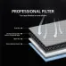 Air Filter N95 Grade HEPA Activated Carbon Honeycomb Mesh Advanced Filtration Clean Air Removal of Odors for Tesla Model 3/Y 2016-2024
