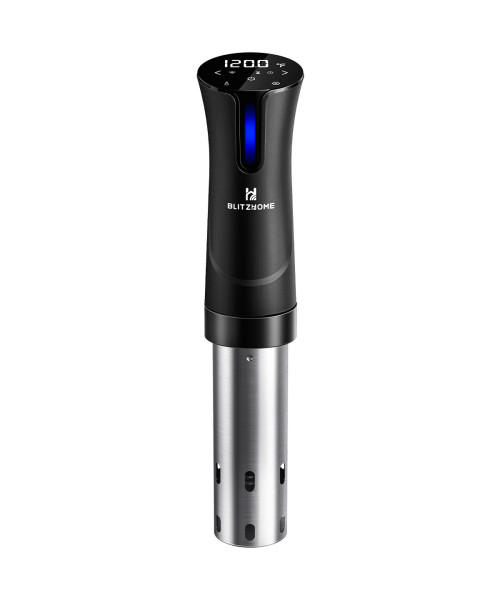 BlitzHome SV2209 1100W Sous Vide Cooker APP Control Thermal Immersion Circulator Machine with Digital LED Display Time and Temperature Control