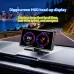 2-in-1 Smart Car Head-Up Display with Built-in Central Console Installation-Free Loop Recording Dash Cam