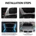1.8m Daytime Running Lights LED Decorative Strip Car Hood Decorative Light Strip for Grill Hood Guiding Light Atmosphere Flowing Light