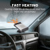 High-Quality Portable Car Heater Fan  Fast  Efficient  Reliable - Perfect for Tech-Savvy Car Owners
