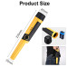 GC-2006 Metal Detector Pinpointer Wand 5-inch Depth IP68 Waterproof 66ft Underwater 360 Detection LED Light Treasure Hunting Essentials