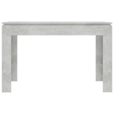 Dining Table Concrete Gray 47.2"x23.6"x29.9" Chipboard
