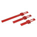 3pcs Aluminum alloy Precision Pocket Ruler Woodworking Positioning Scribing Gauge Carpenter Markinig Ruler