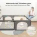 Comomy Large Baby Playpen Play Yard Portable Indoor Outdoor Gate Kids Activity Baby Fence