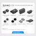 DJI Mic Mini Wireless Lavalier Microphone with Dual-level Noise Reduction 48H Battery 400m Transmission for Vlog YouTube Live Streaming Camera Mic