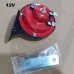 12V 300db Car Snail Horn Waterproof Tweeter High Pitch Car Electric Horn Universal For 12V Car Motorcycle Boat Truck Van
