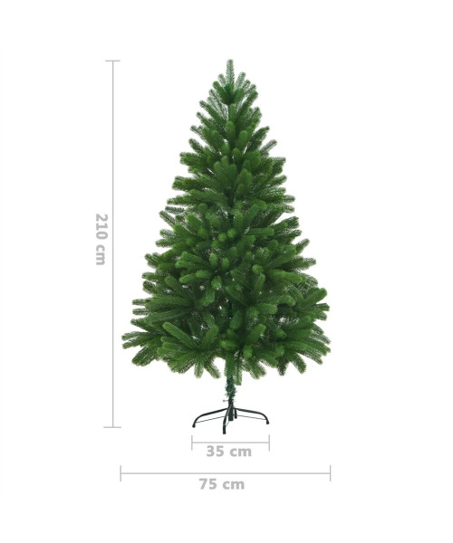 Artificial Christmas Tree,Xmas Pine Tree with 300 LEDs,Easy Assembly Christmas Tree with Metal Stand and 1100 Branch for Home,Office,Party,Holiday Indoor Outdoor Decoration