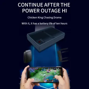 Docreate DC1036P DC1018P UPS Uninterruptible Power Supply 36W/18W 2600mAh Batteries EU/US Plug Multiple Outputs for Home and Office