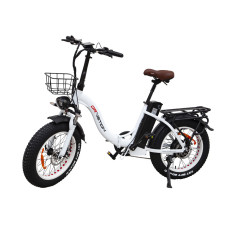 DRVETION CT20 Electric Bike 48V 20AH Battery 750W Motor 20*4.0inch Fat Tires 80-110KM Max Mileage 150KG Max Load Folding Electric Bicycle