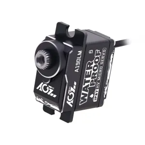 AGFRC A19DLM High-speed IP67 Waterproof 4KG HV Micro RC Digital Servo Steering for RC off-road Car Model