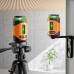 CIGMAN CM-505 Laser Level 360 Green Self-Leveling Cross Line 100Ft Rechargeable Battery Pulse Mode Includes Tripod Magnetic Mount and Carry Pouch