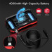 KAIWEETS Dual Lens Endoscope Camera 5 Inch IPS Screen 1920P HD Front and Side View IP67 Waterproof 8mm Probe 5M Cable 1080p Video Recording 4000mAh Battery USB-C