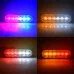 12-24V Universal 6 LED Side Marker Signal Flashing Light LED Car Warning Flashing Light Motorcycle Pickup