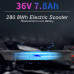 [EU/USA Direct] HANIWINNER HA113-4 36V 7.8Ah 280.8Wh Folding Electric Bike Scooter Battery - Powered by High-Quality 18650 Lithium-ion Cells | 15A BMS | Waterproof | XT30 Connector | Fits 36V 250W-500W Motor