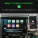 LAESD Q1AQ 3in1 Wireless CarPlay Android Auto Adapter MirrorLink / AirPIay Screen Mirroring USB Dog Bluetooth 5.0 Plug and Play