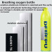DEDEPU S3000-A 0.5L Scuba Tank with Adapter Diving Equipment Underwater Outdoor Mini Dive Scuba Cylinder Diving Air Tank