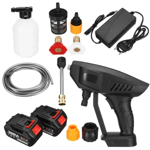 388VF High-pressure Water Pump Car Washer Portable Cordless Electric Sprayer Cleaner Tools