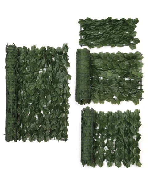 Artificial Leaf Fence Net Fence Garden Decoration Rattan Faux Plant