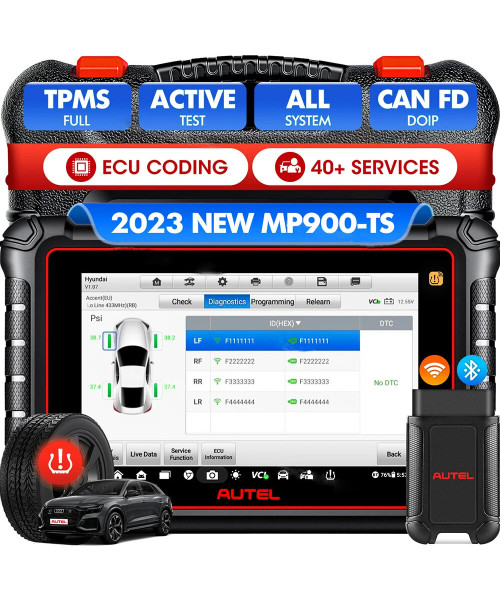 Autel MaxiPRO MP900-TS OBD2 Code Reader Car Diagnostics Scanner TPMS Programming Tools CAN FD DoIP Upgraded of MP808S TS MP900BT