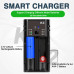 K2 Dual-Slot Universal with USB Port Battery Charger Flashlight RC Toys Home Tools Rechargeable Battery Charger