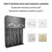 X4 4-Slot Universal Rechargeable Li-ion Battery Charger Intellegent Flashlight Charger 4 Slots For Li-ion 18650 21700 26650 AA AAA Batteries Cell