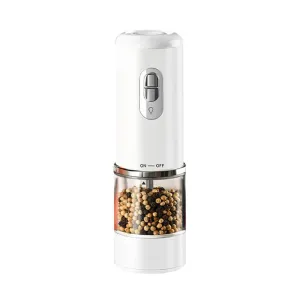 Comfook Automatic Salts and Pepper Mill Rechargeable Electric Condiment Grinder Adjustable Coarseness For Pepper Coffee Bean Salts