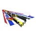 KEYIUAV Lightning / Graffiti 560mm Wingspan Delta Wing PP Magic Board Glider RC Airplane KIT/PNP