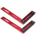 ENJOYWOOD 300x200mm Aluminum Alloy Precision Woodworking Square Right Angle Ruler with Base