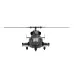 Eachine E188S AirWolf 2.4G 9CH 6G GPS Optical Flow Localization LiDAR TOF Altitude Hold Dual Brushless Motor 1:34 Scale Flybarless RC Helicopter RTF With Aluminum Box