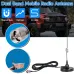 AD-109 Magnetic Mount Mobile Antenna Dual Band VHF UHF 136-174MHz 400-520MHz High Gain 5M Cable for Baofeng UV-5R UV-5RH Ham Radio