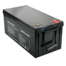 HANIWINNER 12.8V 200Ah LiFePO4 Lithium Battery Pack Backup Power, 2560Wh Energy, 2000+ Cycles, Built-in BMS, Support in Series/Parallel, IP55 Waterproof, Perfect for Replacing Most of Backup Power, RV, Boats, Solar, Off-Grid HD009-12