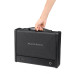 BlackSmith Key Safe Biometric Portable Key Lock For Keys With Handle 3 Quick Access Safe Box For Car and Travel Nightstand with Semiconductor Fingerprint Digital Key USB Emergency Unlock