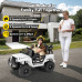 FUNTOK R05A 12V 7AH Kids Ride on Truck Car 5km/h Max Speed Safety Rechargeable Powered Electric Car for 3-8 Years Old Kids with Remote Control Bluetooth MP3 Player