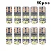 10pcs Car LED T10 4014 15SMD LED Reading License Plate Trunk Lights T10 Car Signal Lamp 501 194 Bulbs 4014SMD Clearance Lights Reading Interior Lights 6000K 12V