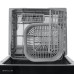 BlitzHomeBH-CDW1 Smart Portable Countertop Dishwasher US Plug with APP Control, 4-6 Sets Big Capacity, Dual Water Inlet Modes, 360Spraying, 75High Temperature, Five Cleaning Modes, Drying Function