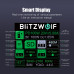 BlitzWolf BW-TH16 8 in 1 USB Hub LCD Smart Display Type-c Docking Station with USB3.1 Type-C 3.1 HD 4K@60Hz SD/TF Card Slots 100W PD Power Delivery
