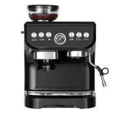 AC-517E 15Bar 1100W 110V Espresso Coffee Makers With Grinder Machine Electric Commercial Coffee Makers Machine For Household, Hotel