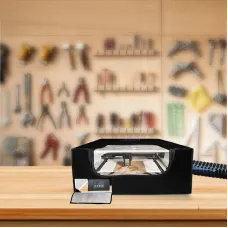 LONGER Laser Engraver Enclosure for Longer RAY5 27.5x27.5x12.99 Inches Heat Resistant Large Space Dust Proof Noise Reducing Flame Retardant Protective Cover